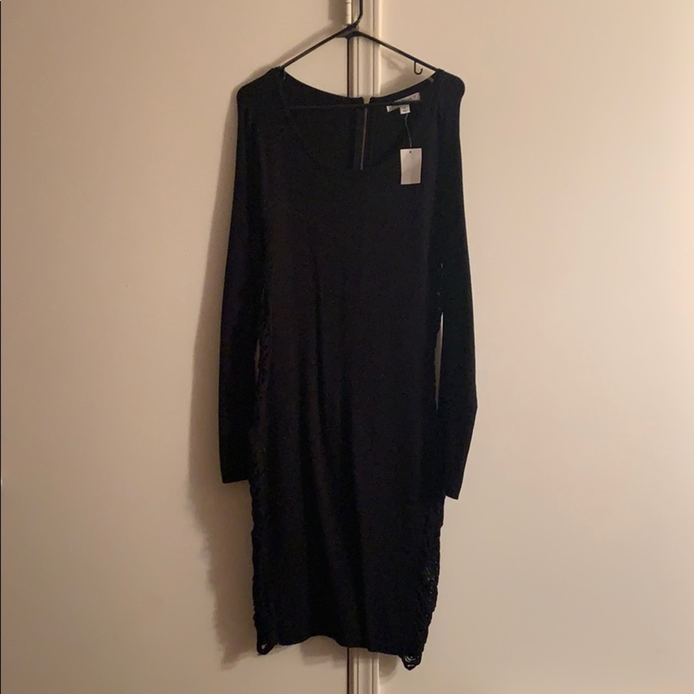 Midi sweater dress
